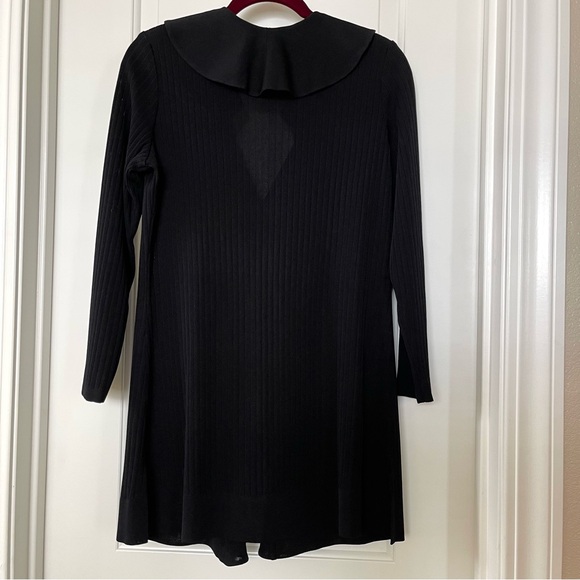 Exclusively Mistook Ruffle Front Duster Petite Small - Picture 2 of 7